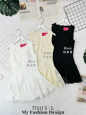 爆款新品🔥高品质气质蕾丝连体裤裙 RM92 Only🌸【补现货】