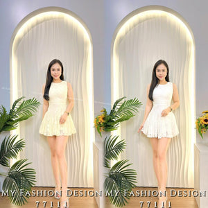 爆款新品🔥高品质气质蕾丝连体裤裙 RM92 Only🌸【补现货】