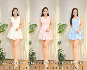 爆款新品🔥 高品质POLO领口连体裤裙 RM89 Only🌸(2-G4)