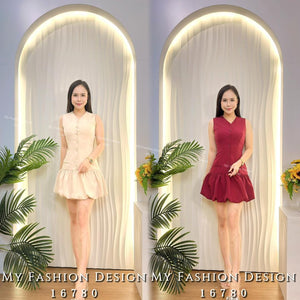 爆款新品🔥 高品质修身款花苞连体裙 RM89 Only🌸(2-H4)