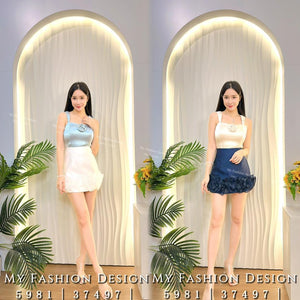 爆款新品🔥 高品质高腰时装花边裤裙 RM75 Only🌸(2-O3)