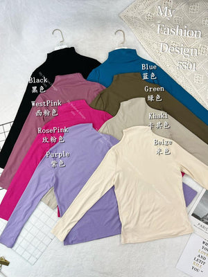 爆款新品🔥 高品质百搭高领长袖上衣 RM49 Only🌸(2-M3)