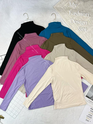 爆款新品🔥 高品质百搭高领长袖上衣 RM49 Only🌸(2-M3)