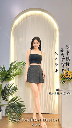 爆款新品🔥高品质高腰牛仔百褶裤裙 RM59 Only🌸（2-W2）