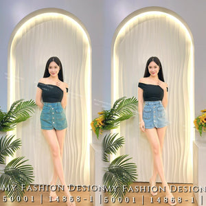 独家爆款🔥高品质高腰牛仔裤裙 RM65 only🌸（1-B3）