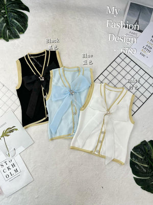 独家爆款🔥 高品质针织款无袖上衣 RM59 Only🌸（1-C2）