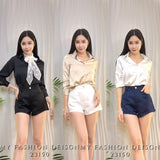 爆款新品🔥 高品质缎面衬衫上衣 RM65 Only🌸 (2-E2)