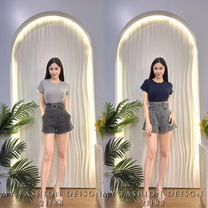 爆款新品🔥 高品质高腰牛仔短裤 RM65 Only🌸（2-F3）