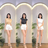 爆款新品🔥 高品质缎面时装上衣 RM63 Only🌸