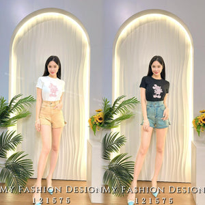 爆款新品🔥 高品质高腰牛仔短裤 RM65 Only🌸 (2-G2)