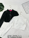 爆款新品🔥 高品质蕾丝拼接长袖衬衫 RM65 Only🌸（2-T2）