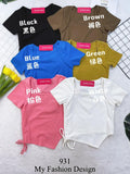 爆款新品🔥 高品质百搭抽绳棉质上衣 RM42 Only🌸 (2-T2)