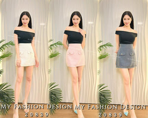 爆款新品🔥 高品质高腰小香裤裙 RM59 Only🌸 (2-T2)