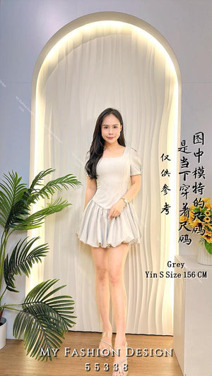 爆款新品🔥 高品质修身花苞连体裙 RM99 Only🌸 (2-J2)