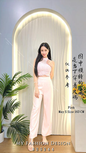 爆款新品🔥 高品质cut in款蕾丝套装 上衣 ➕ 长裤 RM119 Only🌸（2-I2）