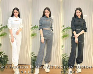 爆款新品🔥 高品质休闲款长袖套装 上衣 ➕ 长裤 RM109 Only🌸(2-D3)