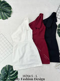 爆款新品🔥高品质斜边锦棉连身裤裙 RM85 Only🌸