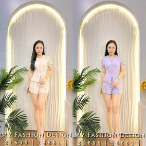 爆款新品🔥高品质气质套装 上衣➕裤子 RM99 Only🌸(2-C3)