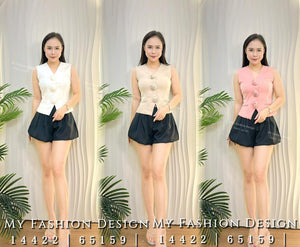 爆款新品🔥高品质V 领马甲气质上衣 RM65 Only🌸(2-C3)