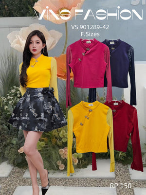 【补现货】爆款新品🔥高品质百搭棉质旗袍上衣  RM19.90 Only🌸（原价 RM42.00）