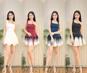 爆款新品🔥 高品质锦棉拼接网纱连体裤裙 RM115 Only🌸（2-W2）