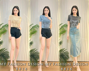 爆款新品🔥 高品质休闲款螺纹上衣 RM49 Only🌸（2-W2）