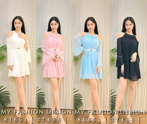 爆款新品🔥 高品质气质款百褶连体裙 RM99 Only🌸(2-F2)