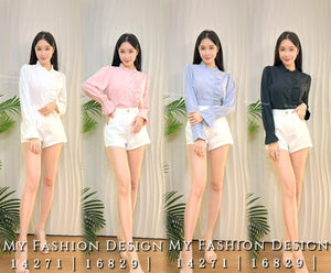 爆款新品🔥 高品质法式长袖衬衫上衣 RM59 Only🌸(2-F2)