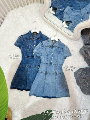 🔥MFD独家爆款🔥 高品质修身牛仔连体裙 RM109 Only🌸（1-K3）