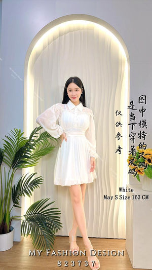 爆款新品🔥高品质气质雪纺连体裤裙 RM108 Only🌸（2-R2）