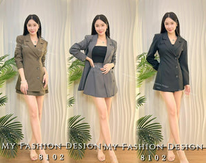 爆款新品🔥 高品质气质西装套装 上衣 ➕ 裤裙 RM129 Only🌸 (2-R2)