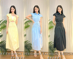 🔥MFD独家爆款🔥 高品质气质衬衫套装 上衣 ➕ 长裙 RM129 Only🌸 （2-L4）