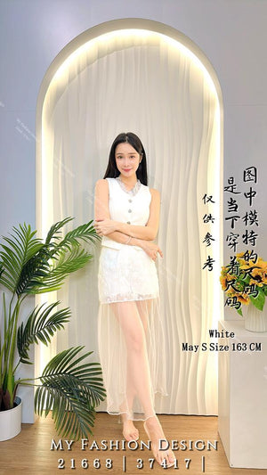 爆款新品🔥 高品质气质款马甲套装 上衣 ➕ 裤裙 RM125 Only🌸 (2-L3)（1-F3）