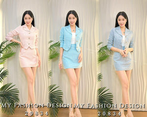 爆款新品🔥 高品质气质小香款套装 上衣 ➕ 裤裙 RM119 Only🌸(2-F2)