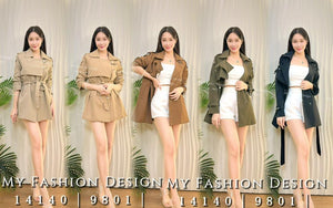 爆款新品🔥 高品质百搭中长版风衣外套 RM79 Only🌸(2-F2)