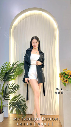 爆款新品🔥 高品质百搭中长版风衣外套 RM79 Only🌸(2-F2)