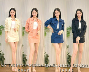 爆款新品🔥 高品质气质牛仔套装 上衣 ➕ 裤裙 RM119 Only🌸（2-I3）