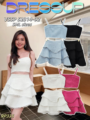 【补现货】🛍️爆款新品🛍️高品质气质款套装 上衣 ➕ 裤裙 RM39.90 Only🌸（原价 RM92）