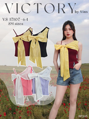 爆款新品🔥高品质气质款蝴蝶结上衣 RM64 Only 🌸（补现货）