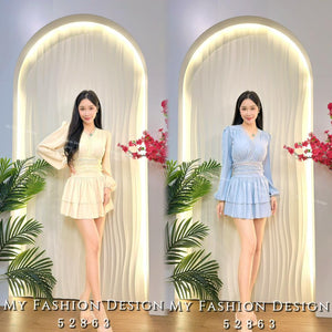 爆款新品🔥高品质气质款蕾丝套装 上衣 ➕ 裤裙 RM115 Only🌸(2-T3)