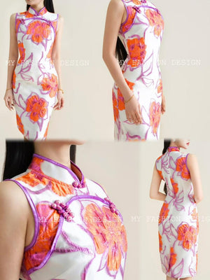 🏮MFD独家爆款🏮高品质新中式古典旗袍连体裙 RM129 only🌸（2-M2）