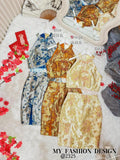 🏮MFD独家爆款🏮高品质提花cut in款旗袍套装 上衣 ➕ 裙子 RM169 Only🔥（2-I4）
