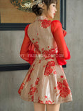 🏮MFD独家爆款🏮高品质女团款提花旗袍套装 上衣 ➕ 裤裙 RM149 Only🔥（1-I3）