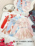 🏮MFD独家爆款🏮高品质女团款提花旗袍套装 上衣 ➕ 裤裙 RM149 Only🔥（1-I3）