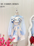 🏮MFD独家爆款🏮高品质女团款提花旗袍套装 上衣 ➕ 裤裙 RM149 Only🔥（1-I3）