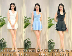 爆款新品🔥 高品质气质款蕾丝拼接缎面连体裤裙 RM99 Only🌸(2-H3)