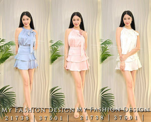 爆款新品🔥 高品质缎面时装套装 上衣 ➕ 裤裙 RM119 Only🌸(2-H3)