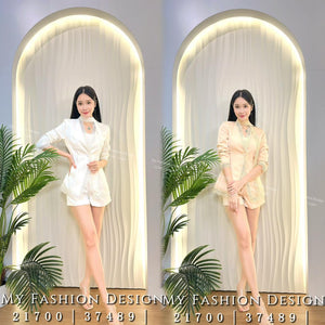 爆款新品🔥 高品质气质款西装套装 上衣 ➕ 短裤 RM119 Only🌸(1-N2)