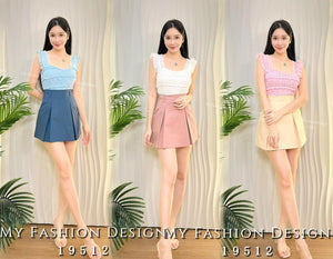 爆款新品🔥 高品质高腰锦棉裤裙 RM62 Only🌸(1-F2)