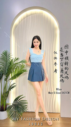 爆款新品🔥 高品质高腰锦棉裤裙 RM62 Only🌸(1-F2)